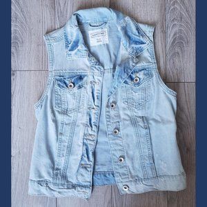 Denim vest